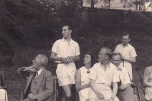 1943 Armin Sch  tz in Schneidem  hl Pommern   hier begann die Tenniskarriere