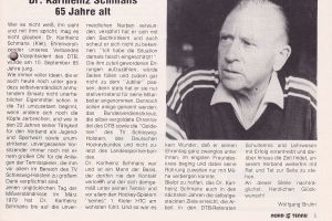 1981 Dr . Schmans