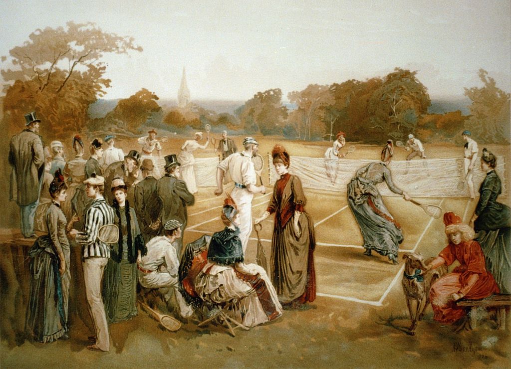 Teil 6 Lawn tennis Prang 1887